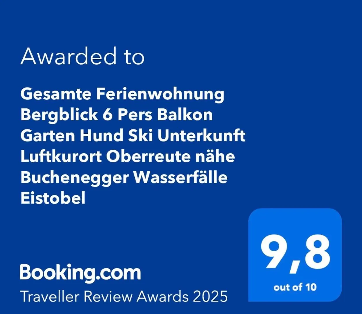 Apartment Lindners Hideaways - Bergnest Lodge - Bergblick Fewo 6 Pers Balkon Garten Hund Ski Unterkunft Luftkurort Oberreute Naehe Buchenegger Wasserfaelle Eistobel Bodensee